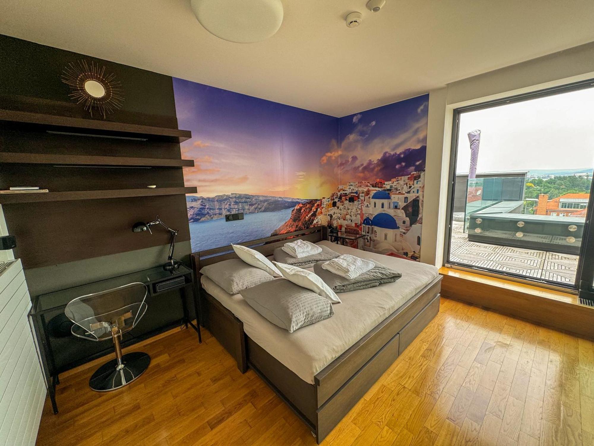 Apartman Se Saunou A Terasou S Vyhledem Na Brno Esterno foto