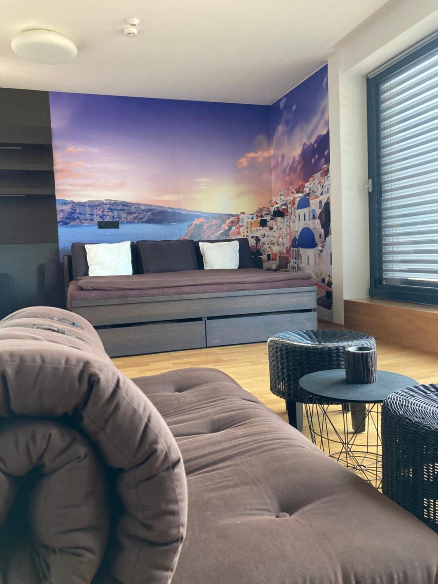Apartman Se Saunou A Terasou S Vyhledem Na Brno Esterno foto